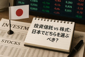 投資信託 vs 株式投資:日本でどちらを選ぶべき?
